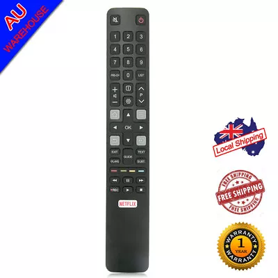 GRC802N RC802N YAI2 Remote Control For TCL TV 32S6500FS 40S6500FS 65C2US 75C2US • $11.89