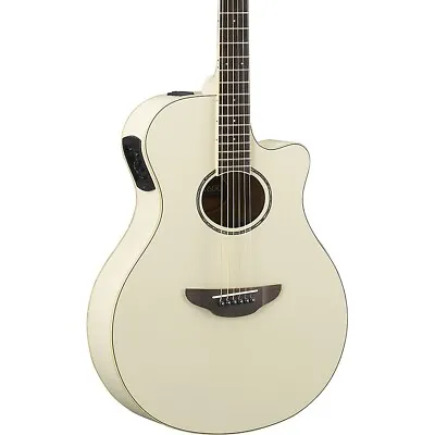Yamaha APX600 Acoustic-Electric Guitar Vintage White • $299.99
