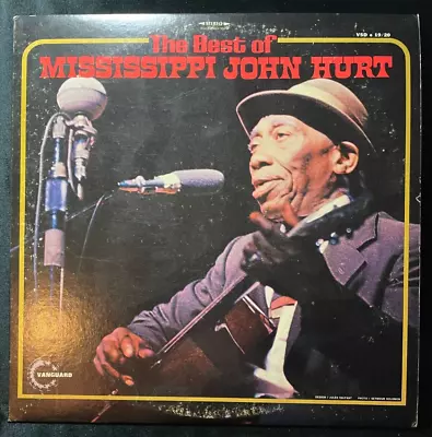 Vintage 1971 Vinyl Vanguard Lp Mississippi John Hurt Gatefold Dbl Album Live Vg+ • $14.99