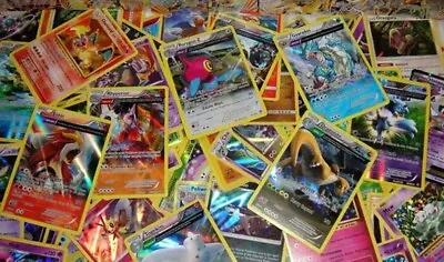 $7.50 • Buy Pokemon TCG Modern-old Card Lot 50 Cards 5 Rare Or Better Holo Guaranteed!