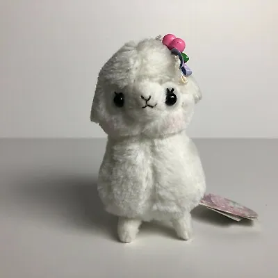 AMUSE Lovely Girl Kids Alpacasso White Girl (12cm) Arpakasso Alpaca Plush Japan • $10