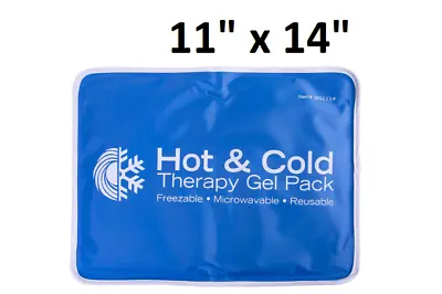 $21.91 • Buy Ice Pack Pain Relief Reusable Large Cold Therapy Gel Pad Sport Back Hot Compress