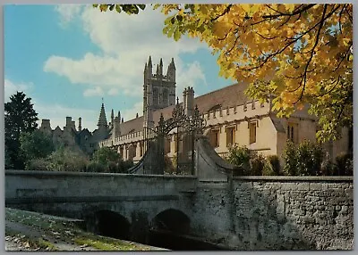 Magdalen College Oxford Oxfordshire England Postcard Unposted • £5