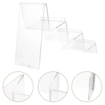 Acrylic Purse Display Stand 3-Layer Riser For Retail & Home-IR • £8.49