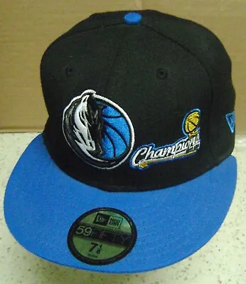 DALLAS MAVERICKS 2011 Champions Hat Cap New Era NBA 59fifty Fitted 7 1/8 RARE • $47.72