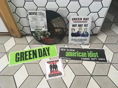 £24.98 • Buy Green Day  Wake Me Up When September Ends 7  NEW Picture Disc + PROMO STICKERS