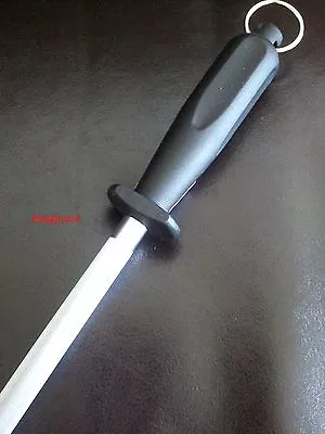 12  Knife Sharpening Butchers Steel Knife Sharpening Steel Honing  Rod • $46