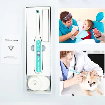 Wireless Oral Dental Intraoral Camera HD 1080p WIFI Endoscope Teeth Mirror IP67 • $39.99