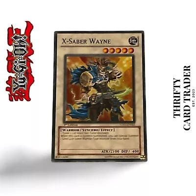 YuGiOh X-SABER WAYNE 1st Edition 5DS3-EN042 Super Rare • $6.20