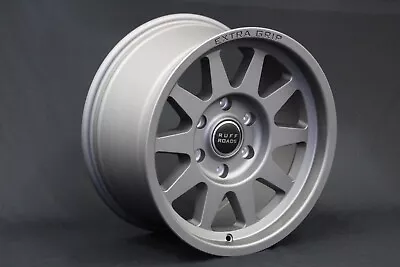 $1340 • Buy Fits TOYOTA HILUX 17 X9J EXTRA GRIP Wheels SATIN SILVER +18 Offset SET OF 4