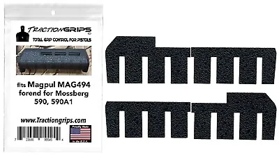 Tractiongrips Rubber Grip Tape Fits Magpul Forend For Mossberg 590 590A1  • $8