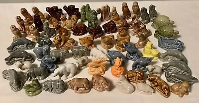 Vintage Lot Of  77  Wade Whimsies Red Rose Tea Figurine Figures ENGLAND • $31