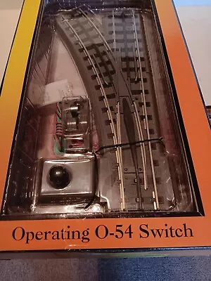 MTH O Scale Real Trax  LH Switch  0-54 • $105.99