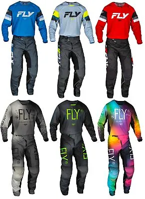 Fly Racing Youth Kinetic PRIX PRODIGY Jersey And Pant Riding Gear Combo Set MX • $157.90