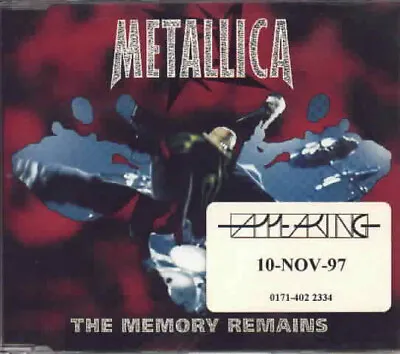 Metallica - The Memory Remains (CD Single Promo) • £16.49