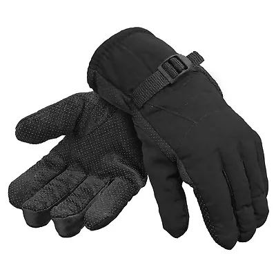 Men's Thinsulate 3M Water Resistant Fully Fleeced Lined Winter Snow Ski Gloves • $12.99