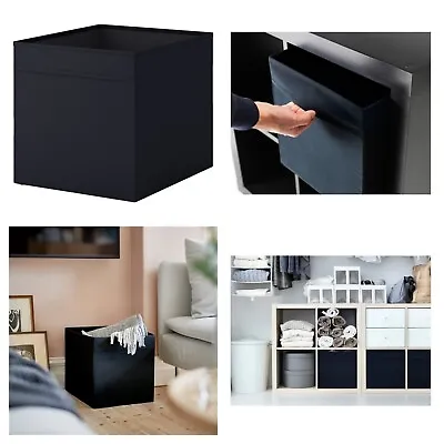 IKEA DRÖNA Box Black  33x38x33 Cm • £10.51