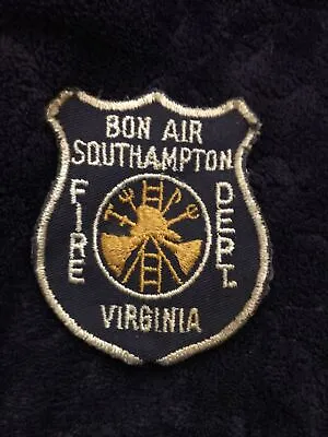 Bob Air Southampton Fire Dept. Virginia Patch • $8.50