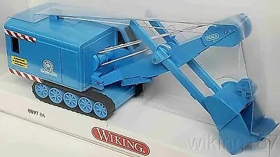 WIKING NEW HO 1/87 Scale Heavy Duty Menck Cable Excavator Earth Mover In Blue • $59.77