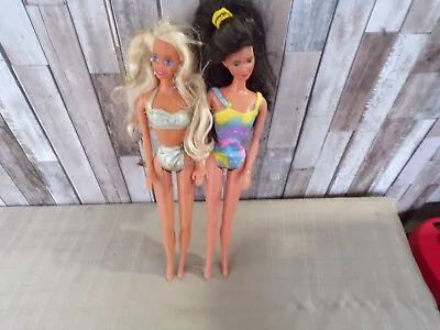 1991 Sun Sensation Barbie Doll And Miko Lot • $14.99