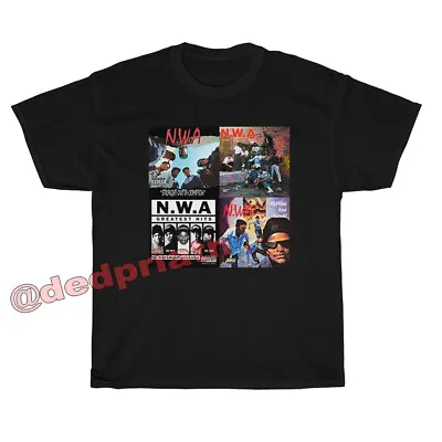 NWA Dr. Dre Eazy-E Ice Cube DJ Yella MC Ren T-shirt Size S M L XL 2XL 3XL 4XL • $25