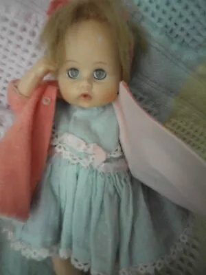 Adorable  Vintage American Character Baby Doll Vinyl Jointed 8  1964 • $9.99