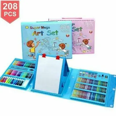 £14.99 • Buy Kids Colouring Set Drawing Set 46&150-208PCS Art Case Pencils Painting Childrens