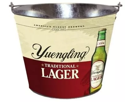 Yuengling Lager 5 Quart Galvanized Ice Bucket - Bucket - New  • $15