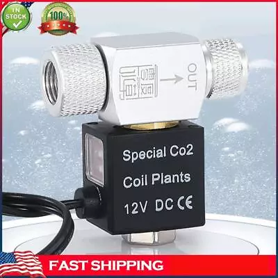 CO2 Solenoid Valve DC12V Electric Magnetic Valve For Aquarium Fish Tank (B AU) • $13.29