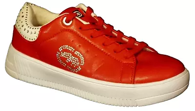 ECKO UNLTD RED By MARC ECKO Amelia Rhinestone/Gem Embellished Sneakers - Size: 6 • $29.80