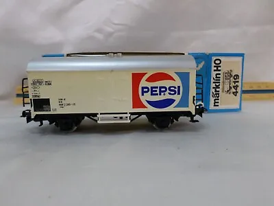 Marklin 4419 HO Pepsi Refrigerated Goods Wagon • $20