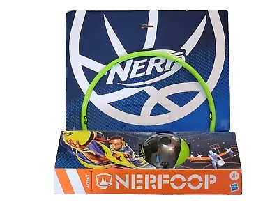 NERF NERFOOP The Classic Mini Foam Basketball And Hoop Hooks On Doors - **NEW** • $15.99