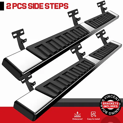 6  Running Boards FOR 09-18 Dodge RAM 1500/10-24 RAM 2500 3500 Crew Cab S/S H • $118.99