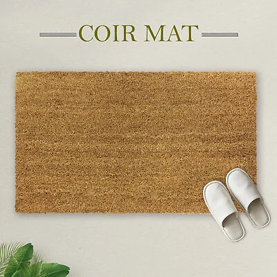 Heavy Duty Coir Entrance Mat Premium Non Slip Coir Door Mats Indoor Outdoors UK • £12.99