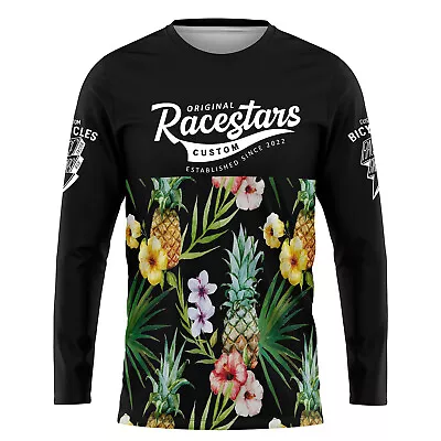 Motocross Men's Long Sleeve Off Road Bike MTB Downhill Shirts MX Cycling Jersey • $18.99