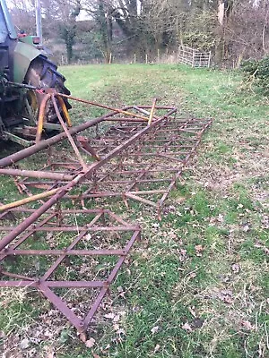 16ft Wide Zig Zag Folding Harrows Chain Harrows • £600