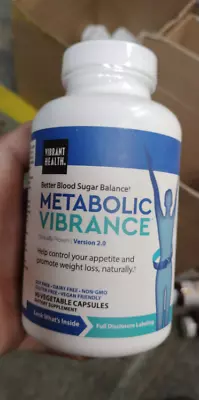 *Vibrant Health Metabolic Vibrance Supplement Exp 09/24 # 0329 • $13.99