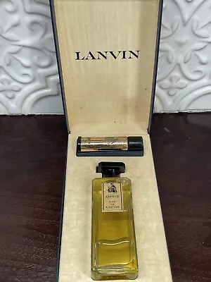 VINTAGE LANVIN ARPEGE EAU DE LANVIN SET 2 Fl Oz & 1/8 Fl Oz PURSE NIB CELLOPHANE • $150