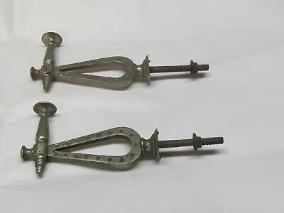 2  Vintage Chrome (?)  Hat & Coat Hooks   The Real Thing  • $29.99