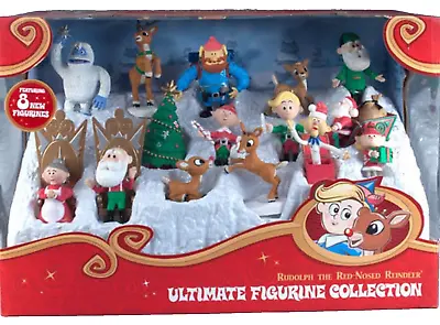 Rudolph The Red Nosed Reindeer Misfit Ultimate Figurine Coll. 2011 Box Set 15pc • $57.40