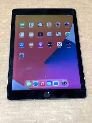 Apple IPad Air 2 64GB A1567 Wi-Fi + Cellular 9.7in - Space Gray -Bloated Battery • $59.99