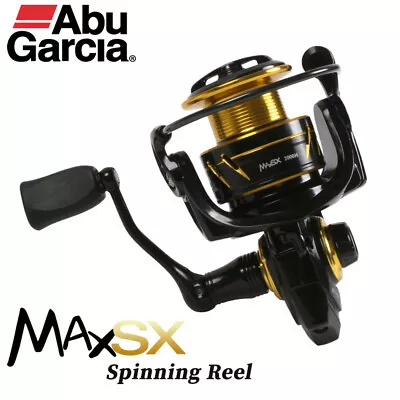 Abu Garcia MAX SX Spinning Reel 2021 Powerful Metal Fishing Reel 500-5000 Series • $98.69