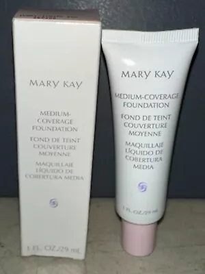 Mary Kay Medium Coverage Foundation Ivory 204 Normal To Oily 355300 NIB • $29.99