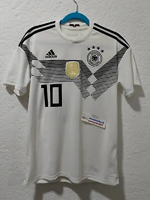 Mesut Ozil #10 Germany Adidas Football Shirt M Trikot Deutschland Soccer Jersey • $99