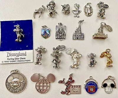 Vintage Disney Sterling Silver Charms Choice • $28.95