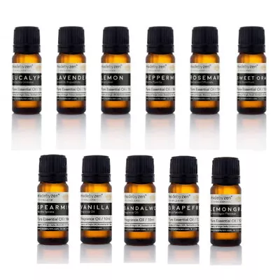 Assorted Scents Classic Scented Pure Essential Oil Made By Zen 10ml (1 Supplied) • £5.95