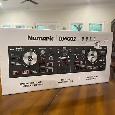 Numark DJ2GO2 Touch Pocket Double Deck DJ Controller - Black • $55