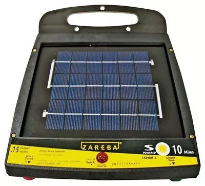 NEW Zareba ESP10M-Z 10-Mile Solar Low Impedance Fence Charger 6841316 • $189.99