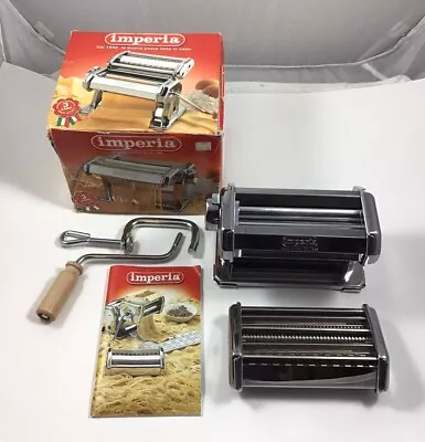 Vitantonio Imperia  Deluxe Pasta Maker Made In Italy COMPLETE • $35