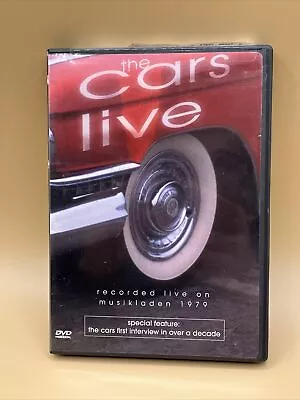 The Cars Live (DVD 2000) Recorded Live Musikladen 1979 Pre Owned • $14.99